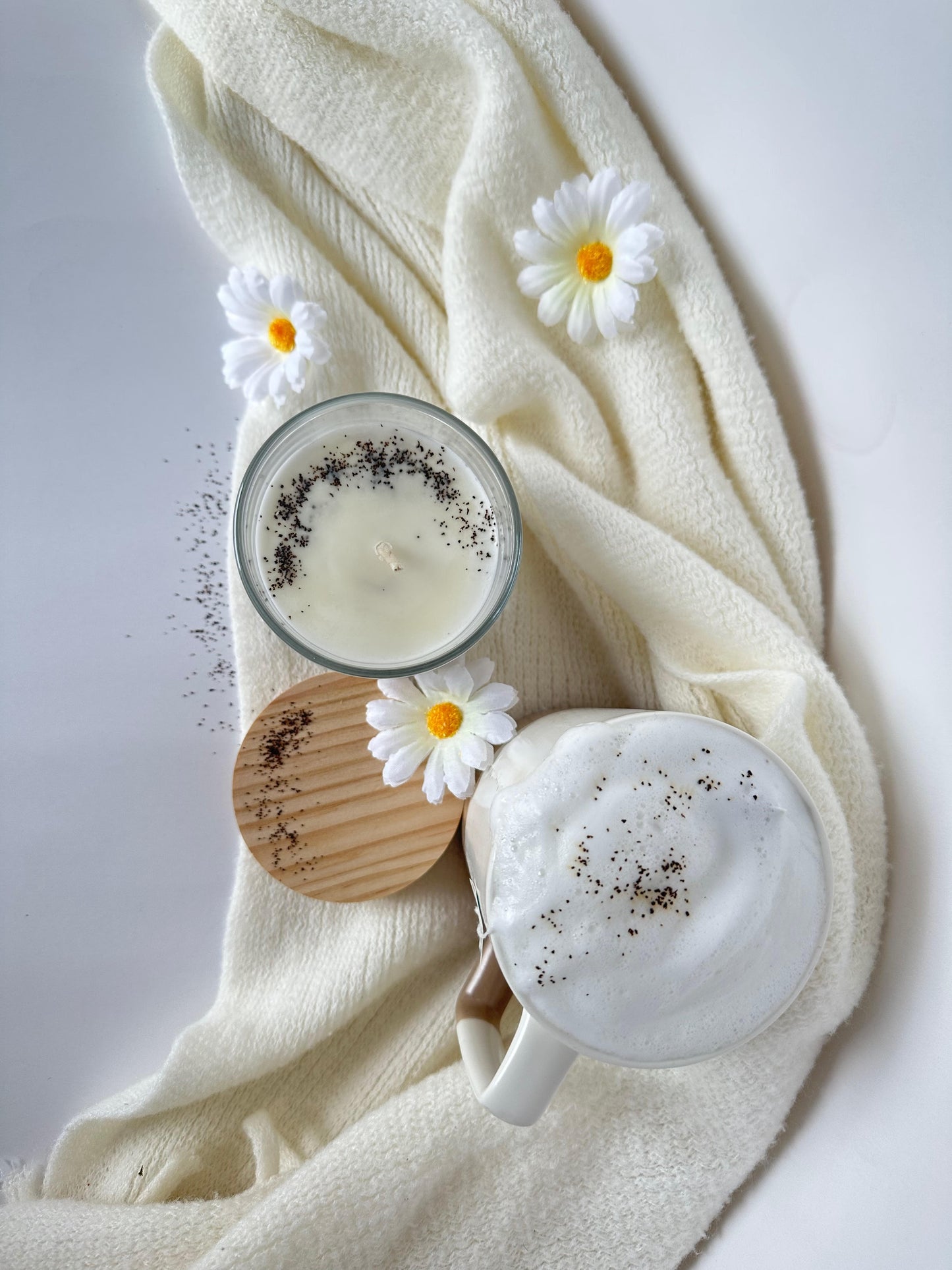 Bougie de soya - Thé London fog